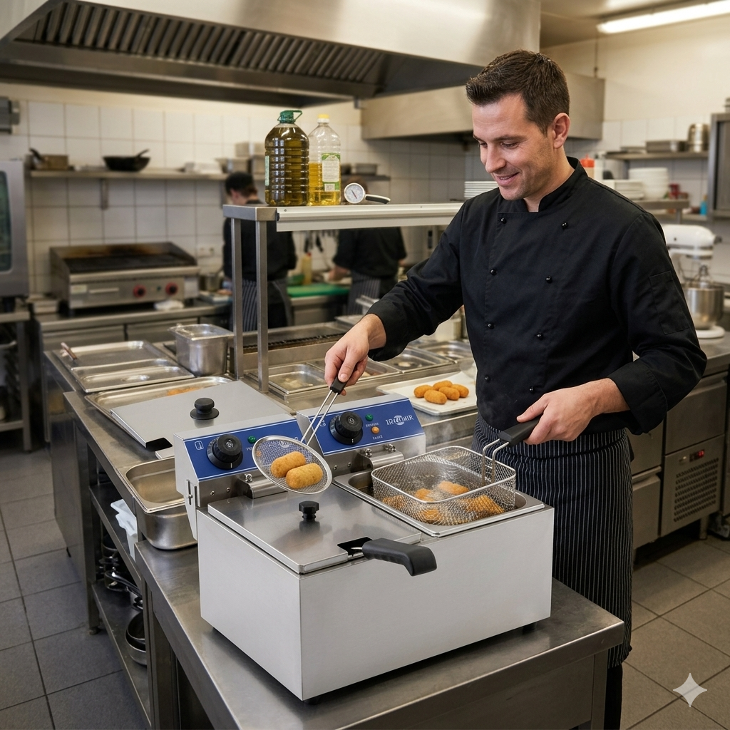 Cómo ahorrar dinero al utilizar tu freidora en tu bar