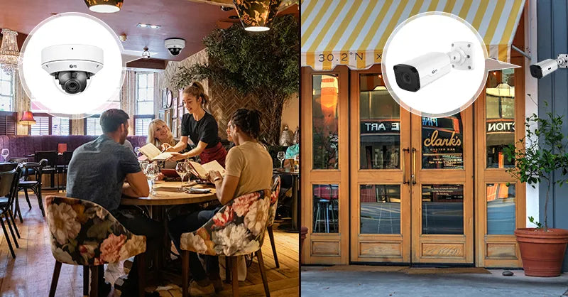 Cámaras de seguridad para bares y restaurantes: una inversión imprescindible