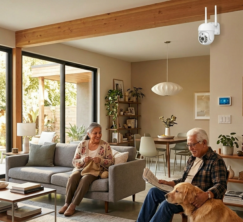 Tengo a mis padres mayores solos en casa. ¿Cómo los vigilo sin agobiarles?