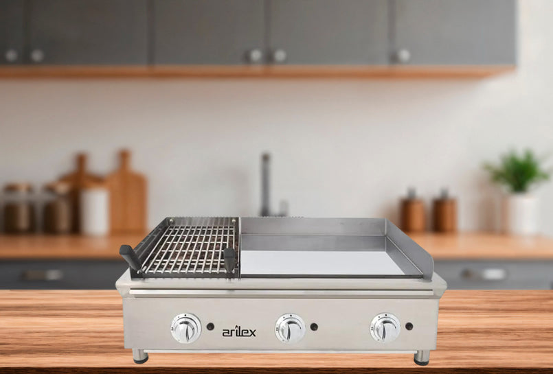 Fry-tops a gas profesionales: ¿qué los hace imprescindibles en una cocina de alto rendimiento?