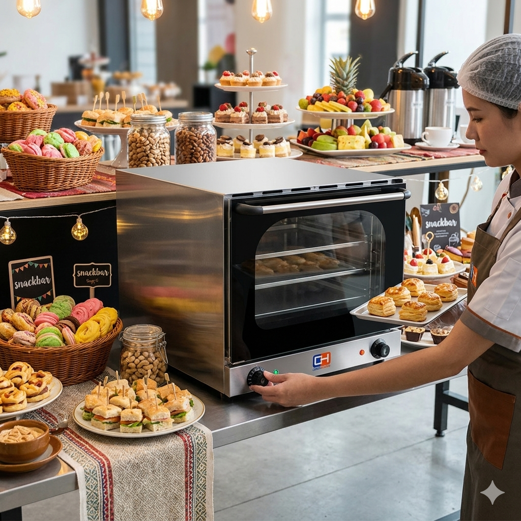 Hornos para baguettes y snacks