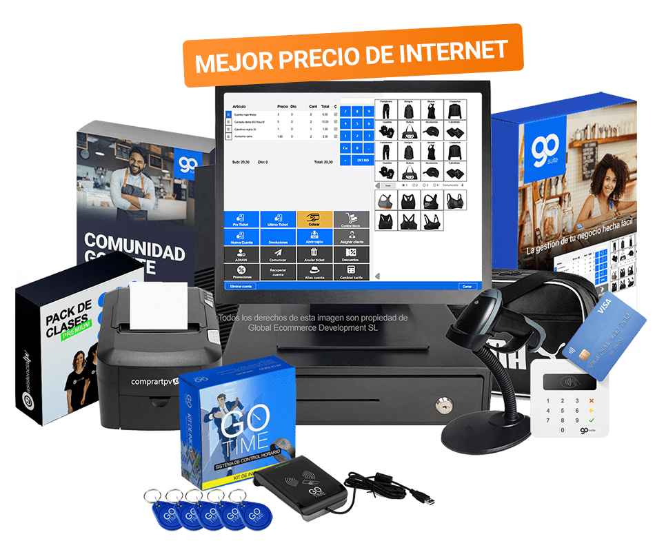 TPV de Segunda mano con cajón e impresora nuevos.No táctil.