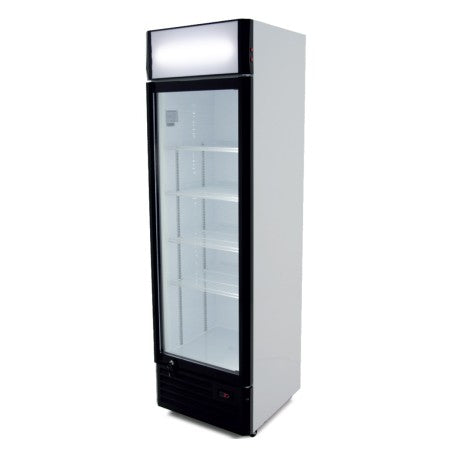 Armario Expositor Refrigerado 360L Puerta de Vidrio de 580x610x1980h