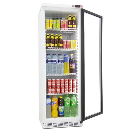 Armario expositor refrigerado 400L puerta de vidrio de 620x665x1850h Cordoba