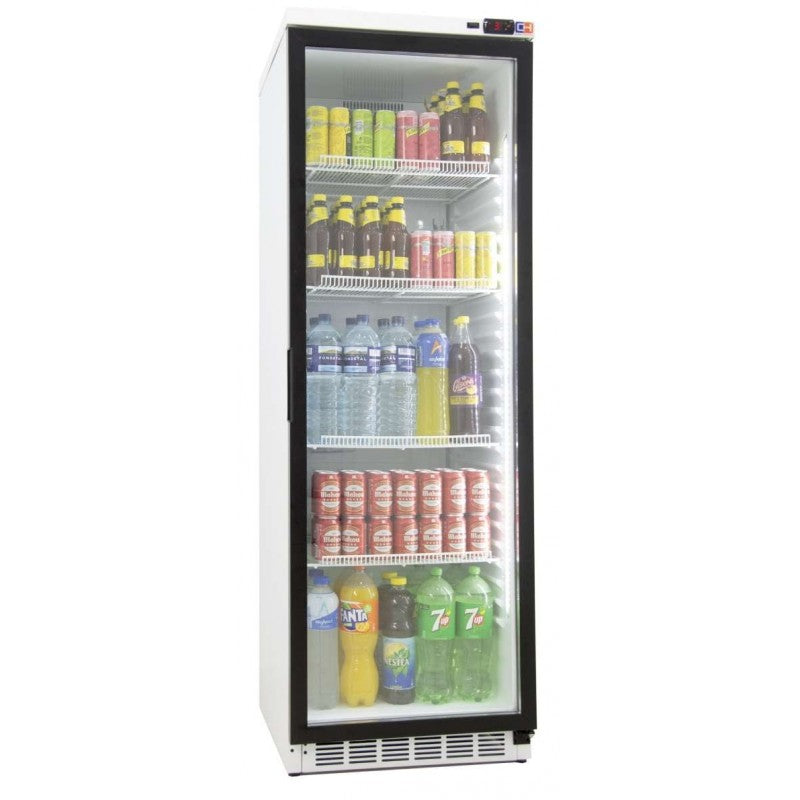 Armario expositor refrigerado 400L puerta de vidrio de 620x665x1850h Cordoba