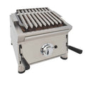 Barbacoa a gas profesional 40 cm piedra volcánica ARILEX con parrilla inoxidable regulable