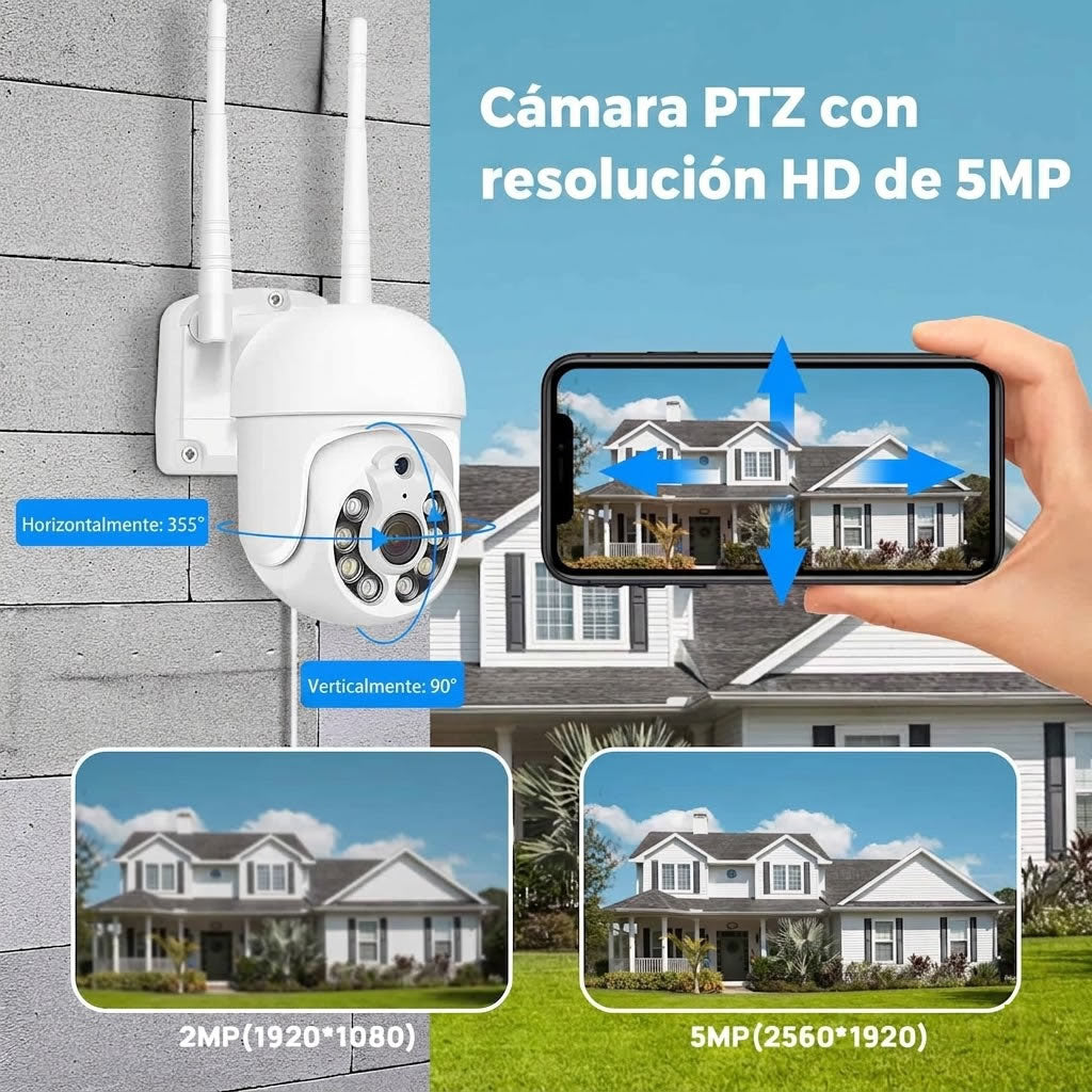 Sistema de videovigilancia WiFi para hostelería — Control profesional desde el móvil