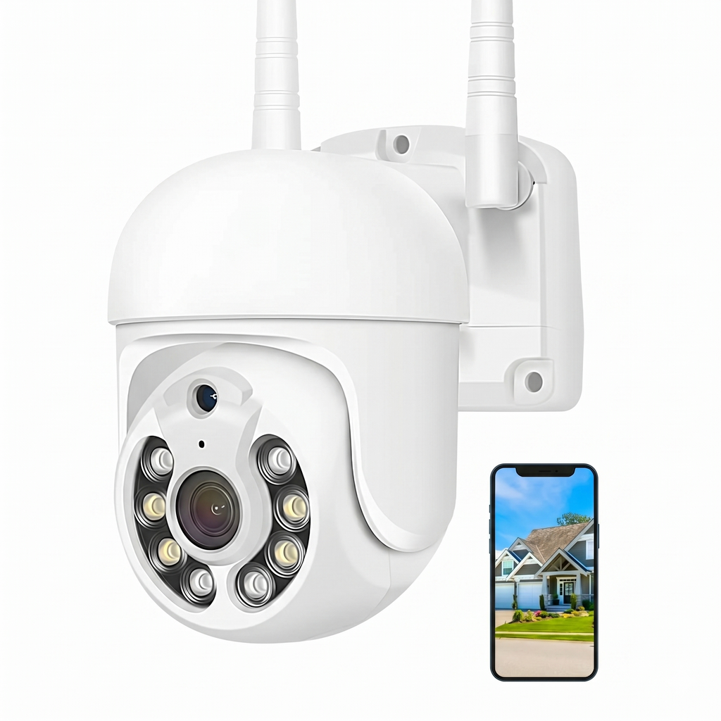 Sistema de videovigilancia WiFi para hostelería — Control profesional desde el móvil
