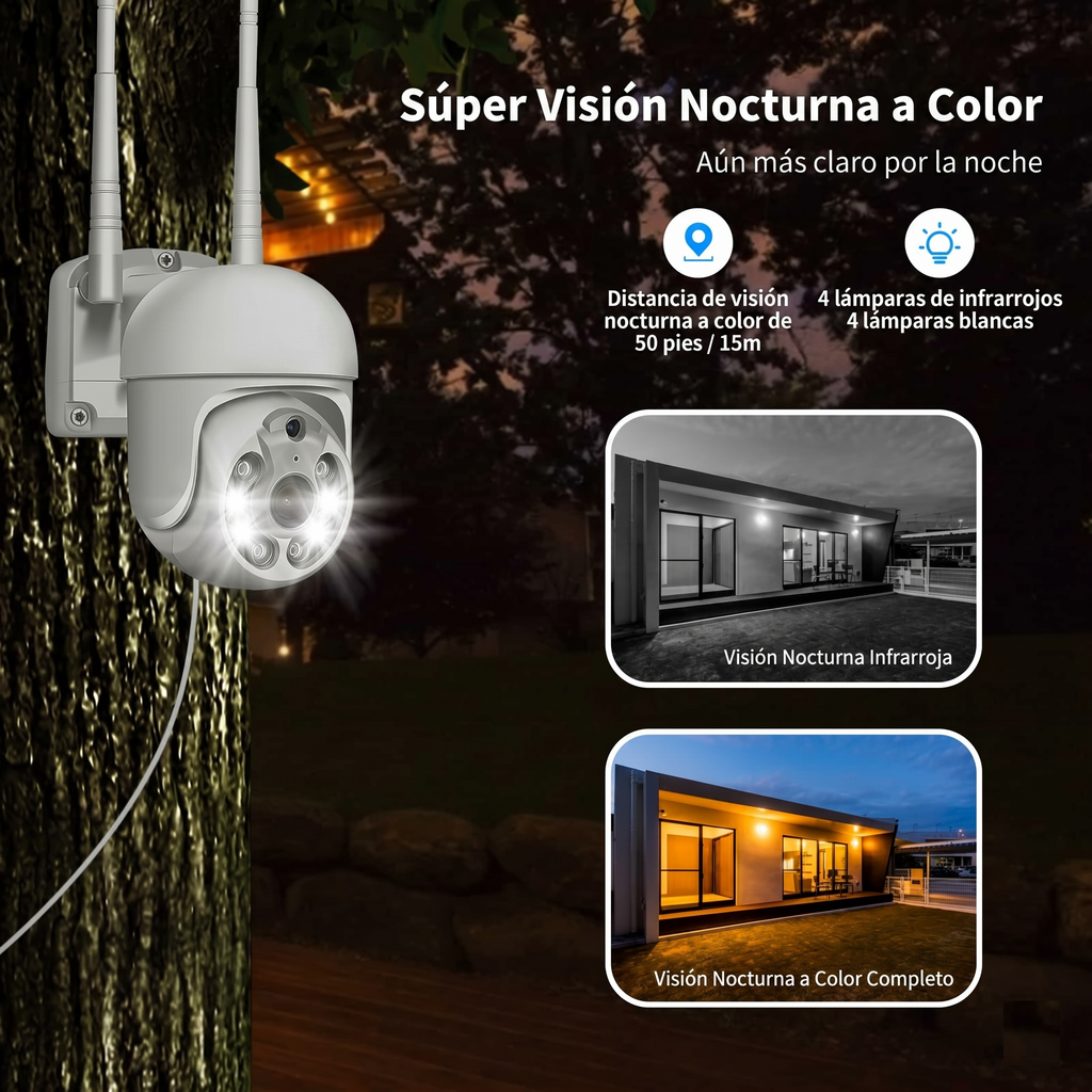 Sistema de videovigilancia WiFi para hostelería — Control profesional desde el móvil