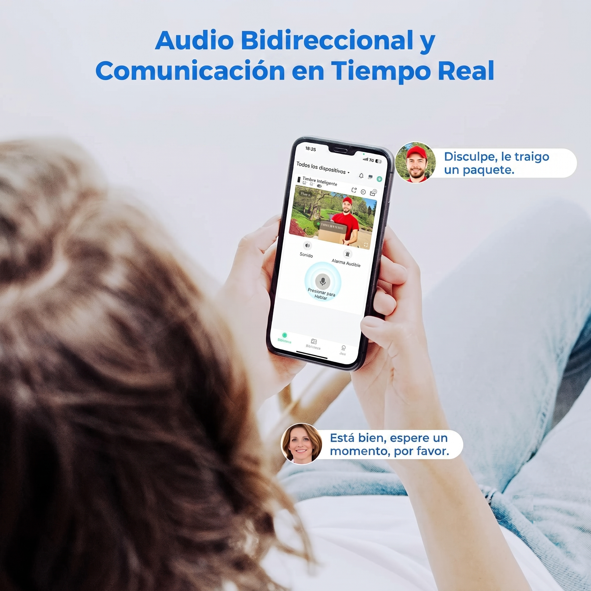 Videoportero WiFi Inteligente con Cámara y Control desde el Móvil