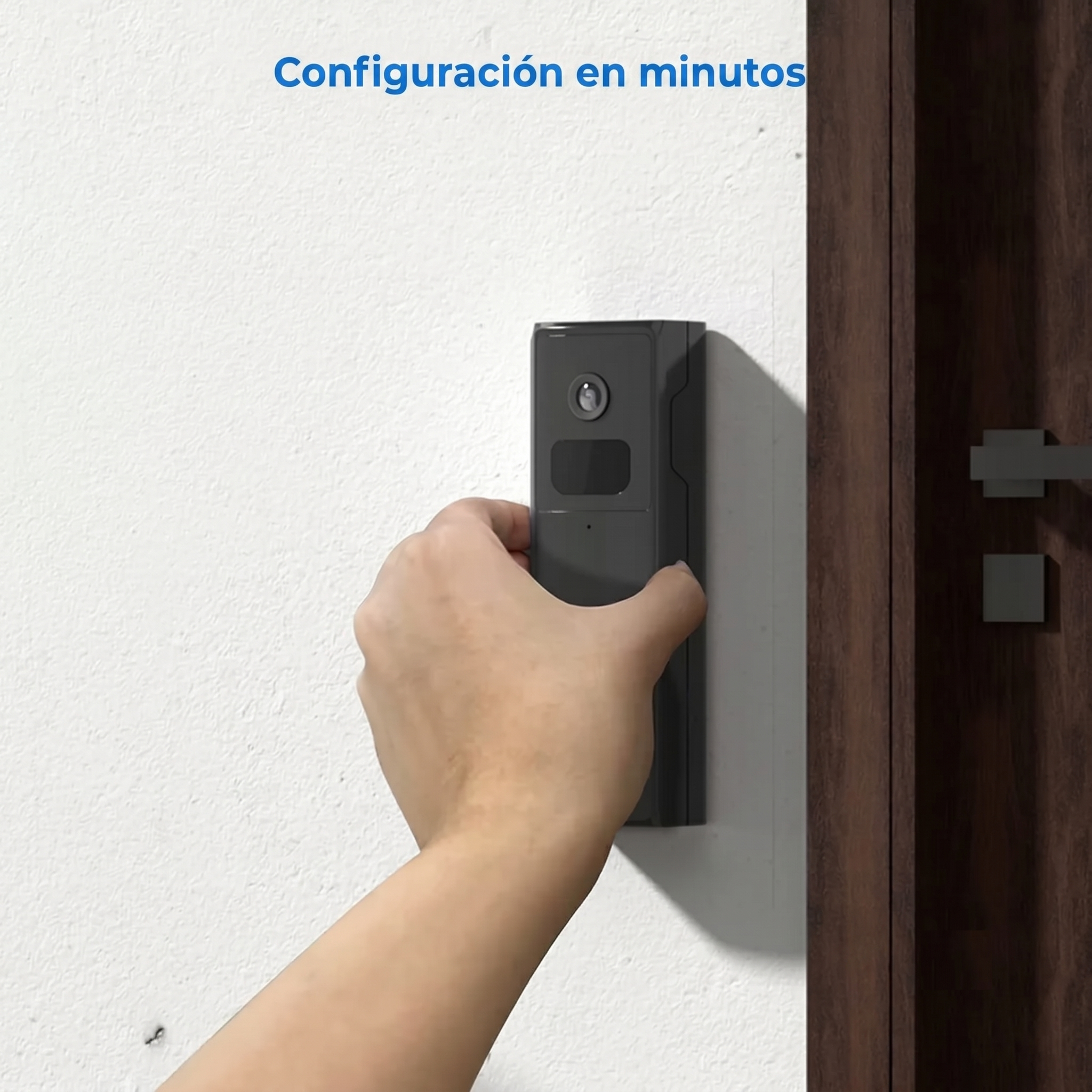 Videoportero WiFi Inteligente con Cámara y Control desde el Móvil