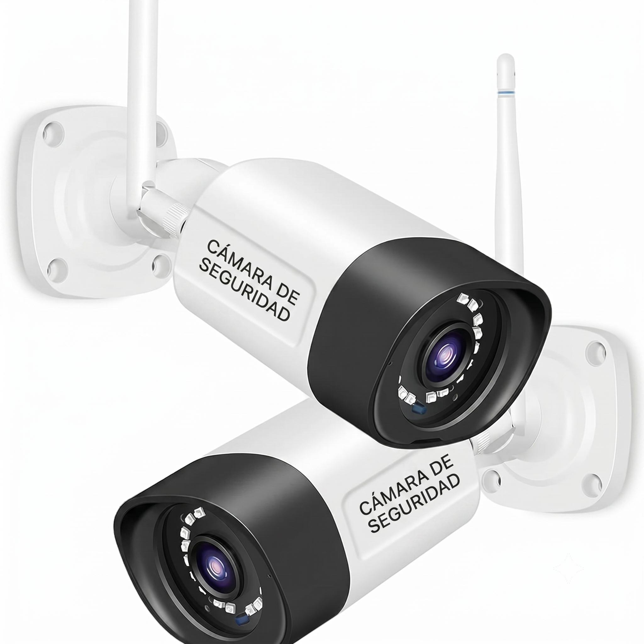 Cámara de seguridad exterior 5MP — Vigila tu casa en color, de día y de noche