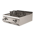 Cocina Wok a Gas Sobremesa 2 Fuegos (36 kW) | Línea 900 Estambul