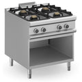 Cocina a Gas Magistra Plus 900 | 4 Fuegos (36 kW) con Mueble Abierto