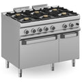 Cocina a Gas Magistra Plus 700 | 6 Fuegos (48 kW) con Horno a Gas