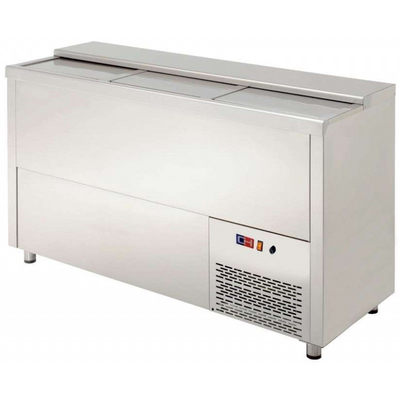 Enfriador de Botellas 4 Puertas Inoxidable Interior y Exterior 2000x550x850h CORDOBA