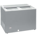 Enfriador de Botellas 400L Puertas Inox de 1280x670x880h con ruedas AVEIRO