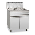 Freidora a Gas con Mueble 26 kW | GF15+15S STAND ALONE (14+14L)