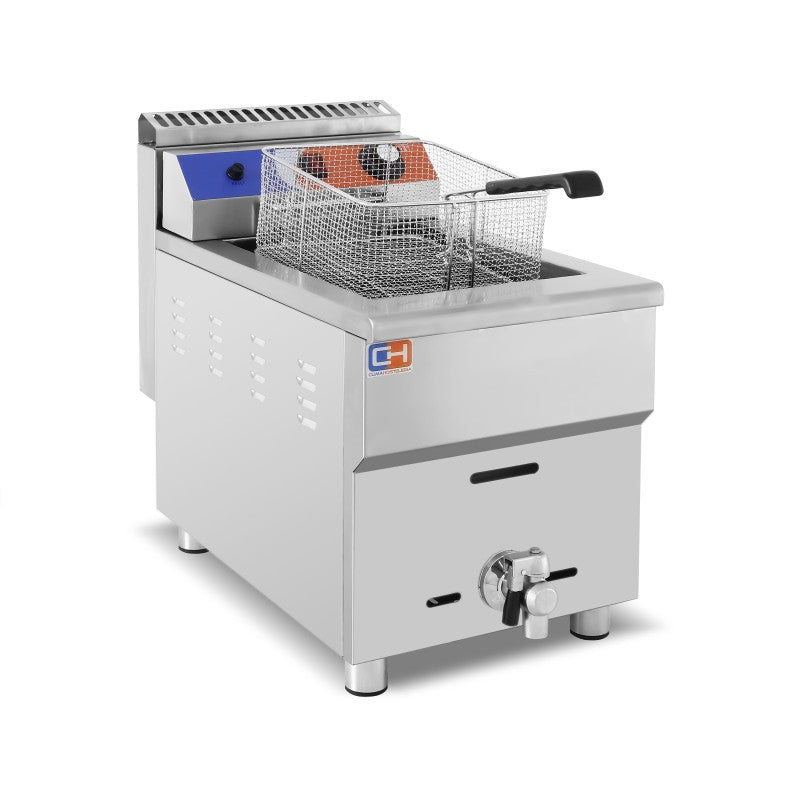 Freidora a Gas Propano 17-18 Litros | LPK GF-181 (7 kW)