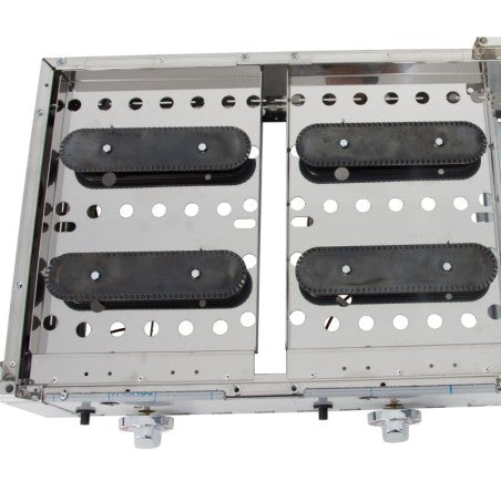 Frytops a gas ARILEX 670×590×345h – placa maciza de acero rectificado de 15mm para uso profesional