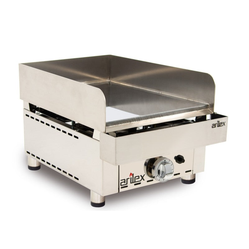 Frytops a gas ARILEX acero rectificado 15mm – 35FRYGR