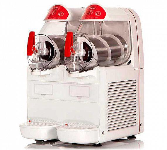 Granizadora EASY NG6-2 Profesional – Doble depósito para mayor capacidad de servicio