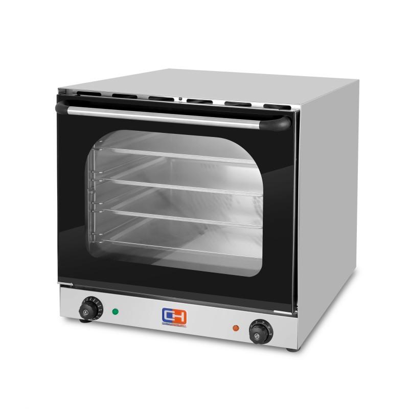 Horno profesional de convección en acero inoxidable – cocción uniforme y precisa para hostelería