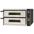 Horno Eléctrico de Pizza Básico 44: Doble Cámara para 8 Pizzas (35 cm)