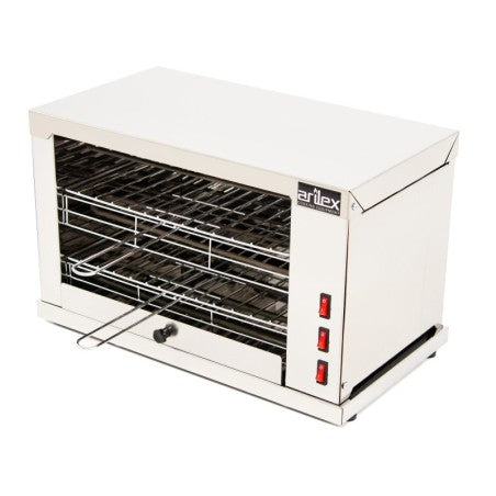 Horno Tostador eléctrico DUO Multifunción ARILEX de 2 pisos sin temporizador