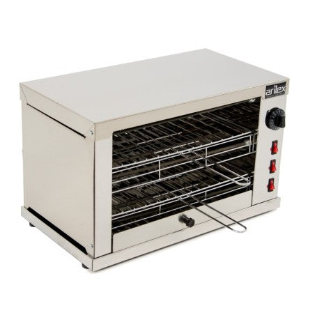 Horno Tostador eléctrico DUO Multifunción ARILEX, 2 pisos con temporizador y resistencia blindadas