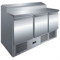Mesa de Preparación de Ensaladas LPK PS300 | 3 Puertas GN 1/1