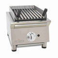 Parrilla Vasca a Gas de 40 cm con piedra volcánica 40VASN