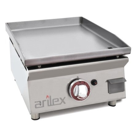 Plancha a gas 40 cm ARILEX en acero laminado de 6 mm 40PGLN
