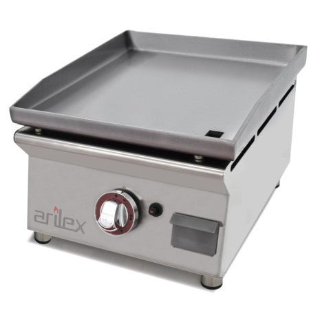 Plancha a gas 40 cm ARILEX en acero laminado de 6 mm 40PGLN