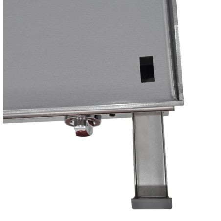 Plancha a gas 60 cm ARILEX en acero laminado de 6 mm 60 PGLN