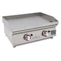 Plancha a gas 100 cm ARILEX en acero laminado de 6 mm 100PGLN