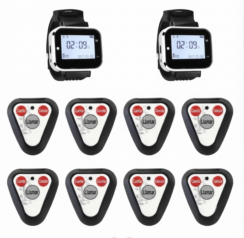 Reloj receptor inalámbrico para camareros CATEL CTW06