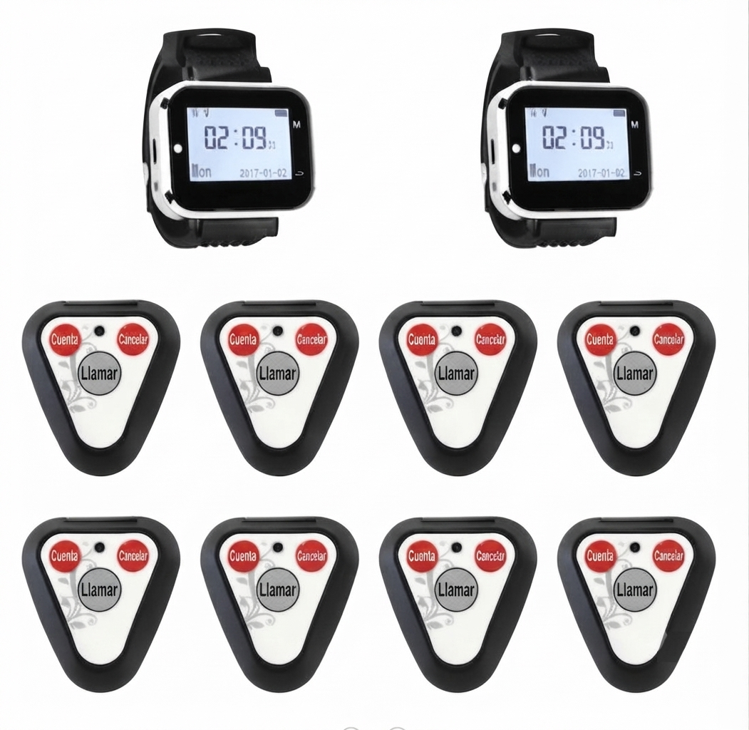 Reloj receptor inalámbrico para camareros CATEL CTW06
