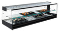 Vitrina refrigerada para SUSHI de placa fría con estante