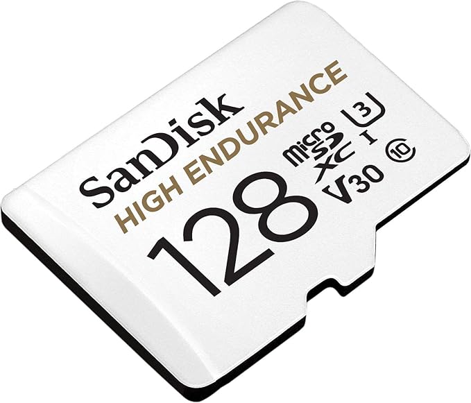 Tarjeta microSD SanDisk High Endurance 128 GB para cámaras de seguridad