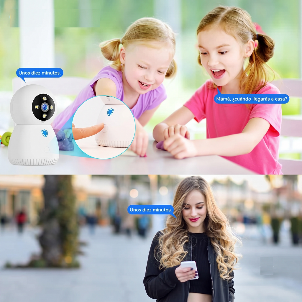 Controla a tus hijos, mascotas y tu hogar desde cualquier lugar
