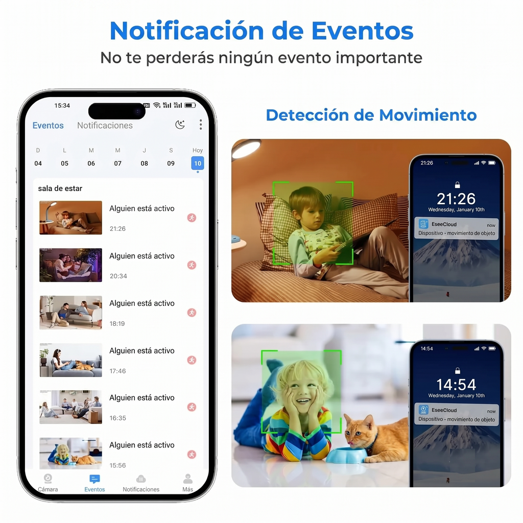 Controla a tus hijos, mascotas y tu hogar desde cualquier lugar