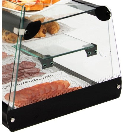 Vitrina expositora neutra ARILEX 1,45m de triple piso