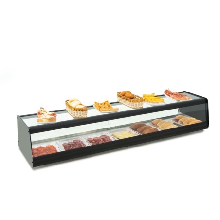 Vitrina expositora neutra ARILEX 1,45m