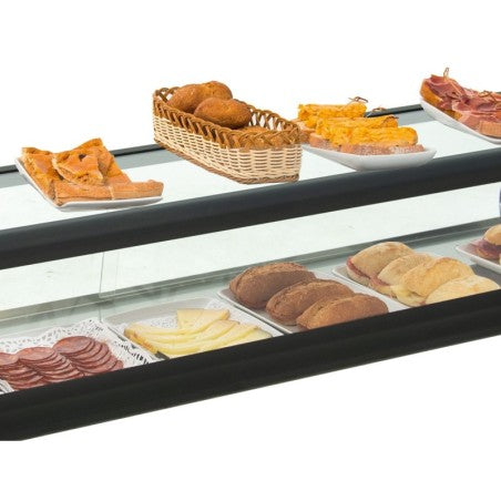 Vitrina expositora neutra ARILEX 1,45m