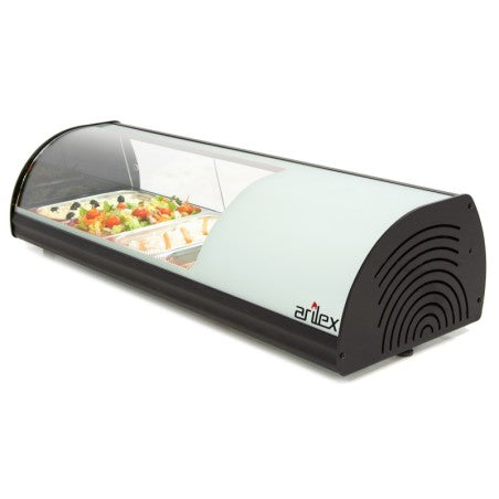 Vitrina Refrigerada de Tapas ARILEX Blanca | 4 Bandejas GN 1/3