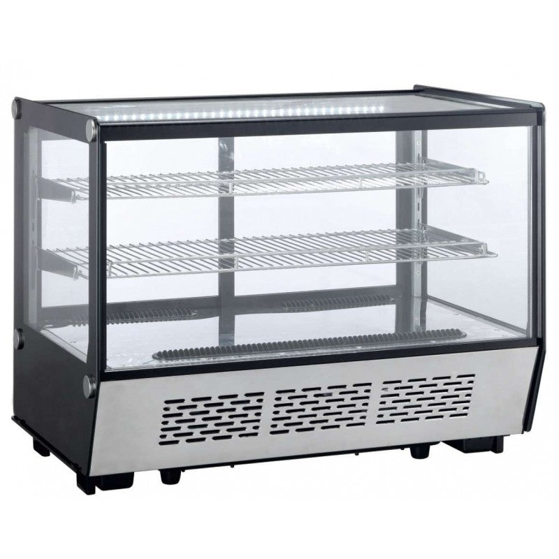 Vitrina refrigerada sobremostrador cristal recto 888X568X686h Pekín