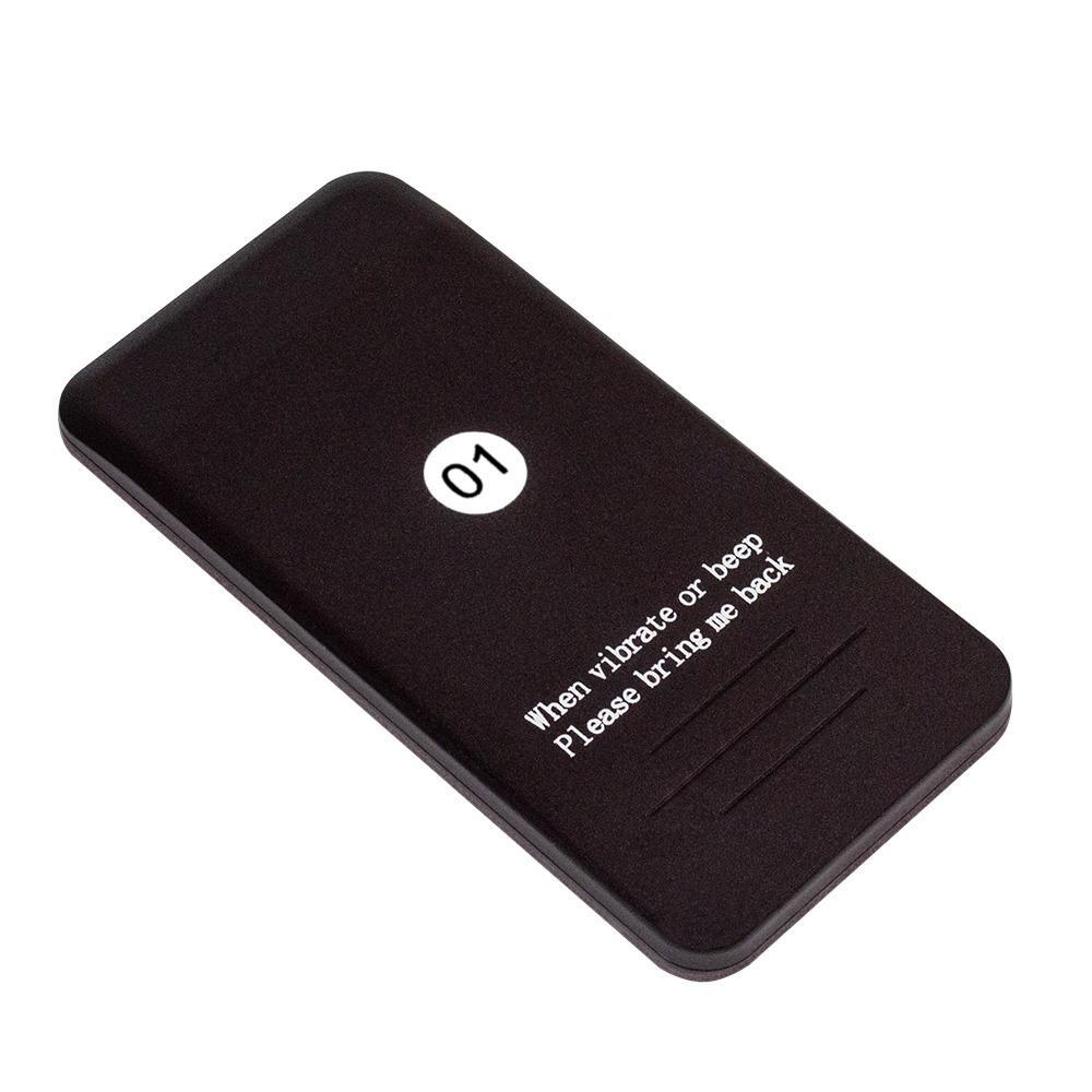 Avisadores inalámbricos para hostelería con vibración y luz – Pack profesional 10 unidades