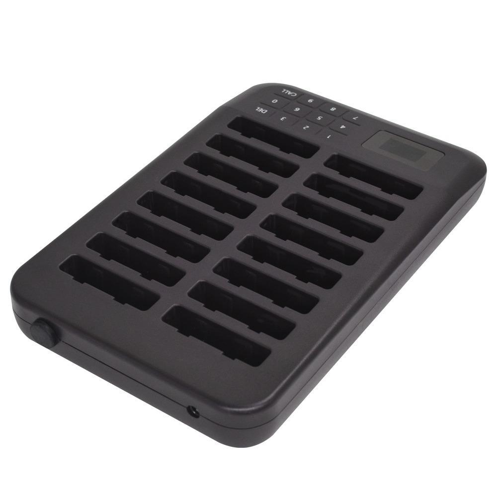 Avisadores inalámbricos para hostelería con vibración y luz – Pack profesional 10 unidades