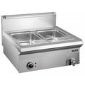 Baño María Eléctrico 2-GN1/1 (Sin Cubetas) SMART 650 EBM 765